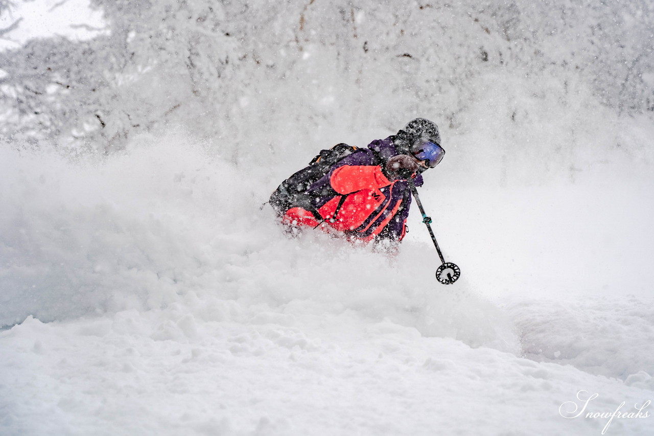 2021 Skiing photo shoot trip in ASAHIDAKE